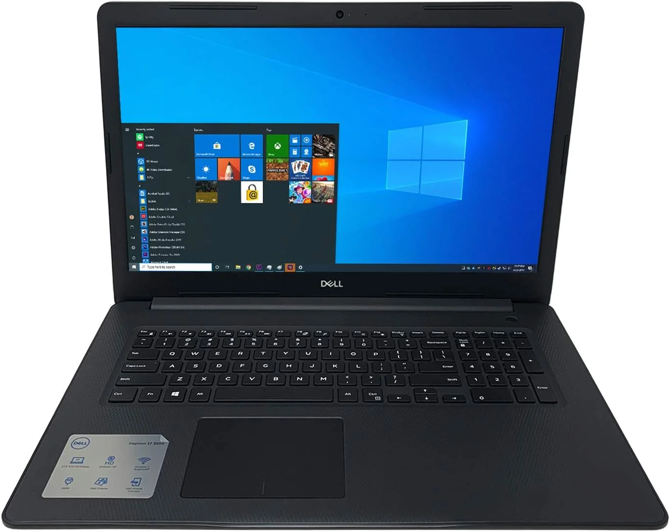 لپ تاپ دل Inspiron i3793 با صفحه نمایش 17.3 اینچی LED Full HD - پردازنده نسل دهم Intel Core i7-1065G7 چهار هسته ای تا 3.90 گیگاهرتز، 64 گیگابایت رم DDR4، 2 ترابایت SSD، کارت گرافیک 2 گیگابایتی NVIDIA GeForce MX230، ویندوز 10 هوم (64 بیتی)