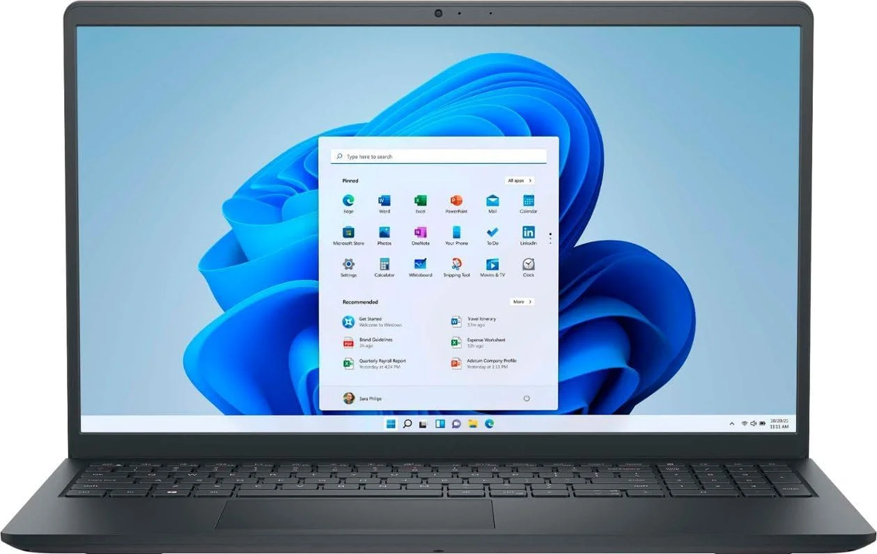 لپ تاپ تجاری دل Inspiron 15 3535 2023، صفحه نمایش 15.6 اینچی FHD IPS، پردازنده 8 هسته ای AMD Ryzen 7 7730U، رم 16 گیگابایتی DDR4، حافظه SSD 1 ترابایتی، گرافیک AMD Radeon، وای فای 5، ویندوز 11 هوم
