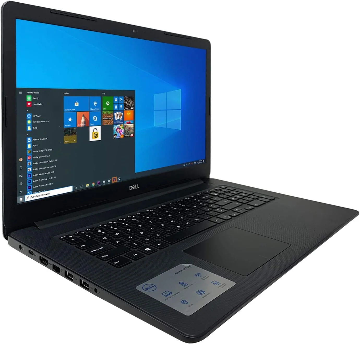 لپ تاپ دل Inspiron i3793 با صفحه نمایش 17.3 اینچی LED Full HD - پردازنده نسل دهم Intel Core i7-1065G7 چهار هسته ای تا 3.90 گیگاهرتز، 64 گیگابایت رم DDR4، 2 ترابایت SSD، کارت گرافیک 2 گیگابایتی NVIDIA GeForce MX230، ویندوز 10 هوم (64 بیتی)