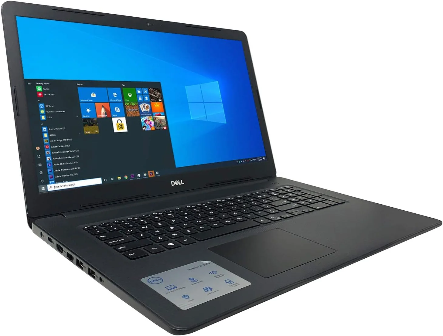 لپ تاپ دل Inspiron i3793 با صفحه نمایش 17.3 اینچی LED Full HD - پردازنده نسل دهم Intel Core i7-1065G7 چهار هسته ای تا 3.90 گیگاهرتز، 64 گیگابایت رم DDR4، 2 ترابایت SSD، کارت گرافیک 2 گیگابایتی NVIDIA GeForce MX230، ویندوز 10 هوم (64 بیتی)