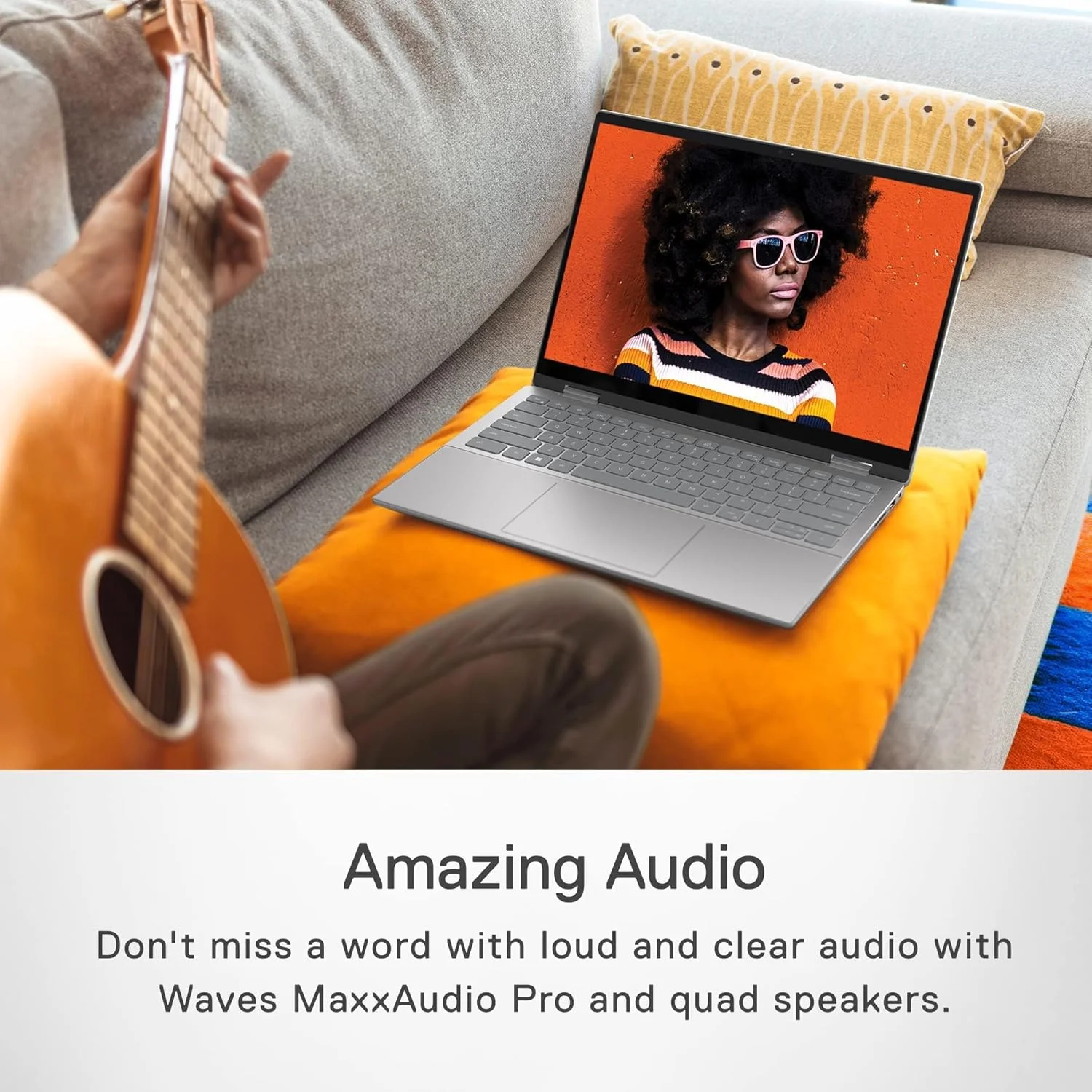 لپ تاپ 2 در 1 دل Inspiron 7420 با صفحه نمایش 14 اینچی FHD+ (1920 x 1200)، نرخ 60 هرتز، 16 گیگابایت رم، 512 گیگابایت SSD، پردازنده Intel Core i7-1255U، گرافیک Intel Iris Xe، HDMI، USB-C، صفحه لمسی (نقره ای) لپ تاپ 2 در 1 دل Inspiron 7420 با صفحه نمایش 14 اینچی FHD+ (1920 x 1200)، نرخ 60 هرتز، 16 گیگابایت رم، 512 گیگابایت SSD، پردازنده Intel Core i7-1255U، گرافیک Intel Iris Xe، HDMI، USB-C، صفحه لمسی (نقره ای)