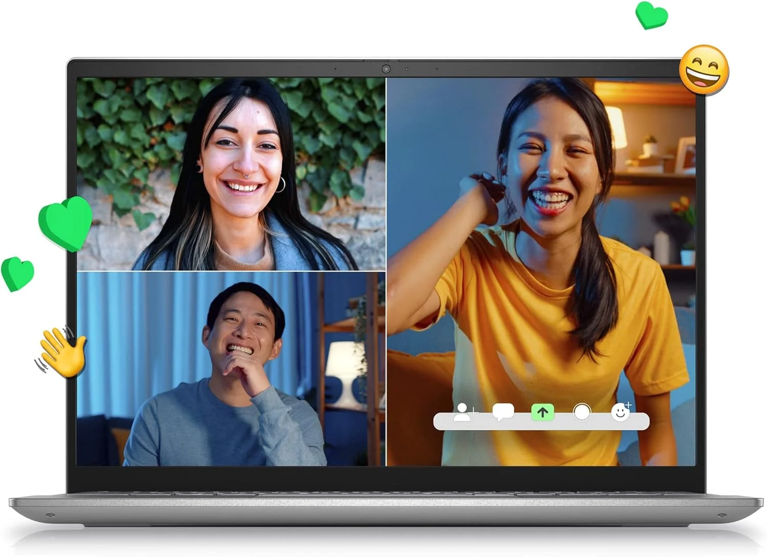 لپ تاپ 14 اینچی Dell Inspiron 5420 FHD+، پردازنده Intel Core i7 1255U، رم 8 گیگابایتی، SSD 512 گیگابایتی، کیبورد با نور پس زمینه، حسگر اثر انگشت، ویندوز 11 هوم نقره ای پلاتینیوم، 9D87N، Inspiron 14 5420