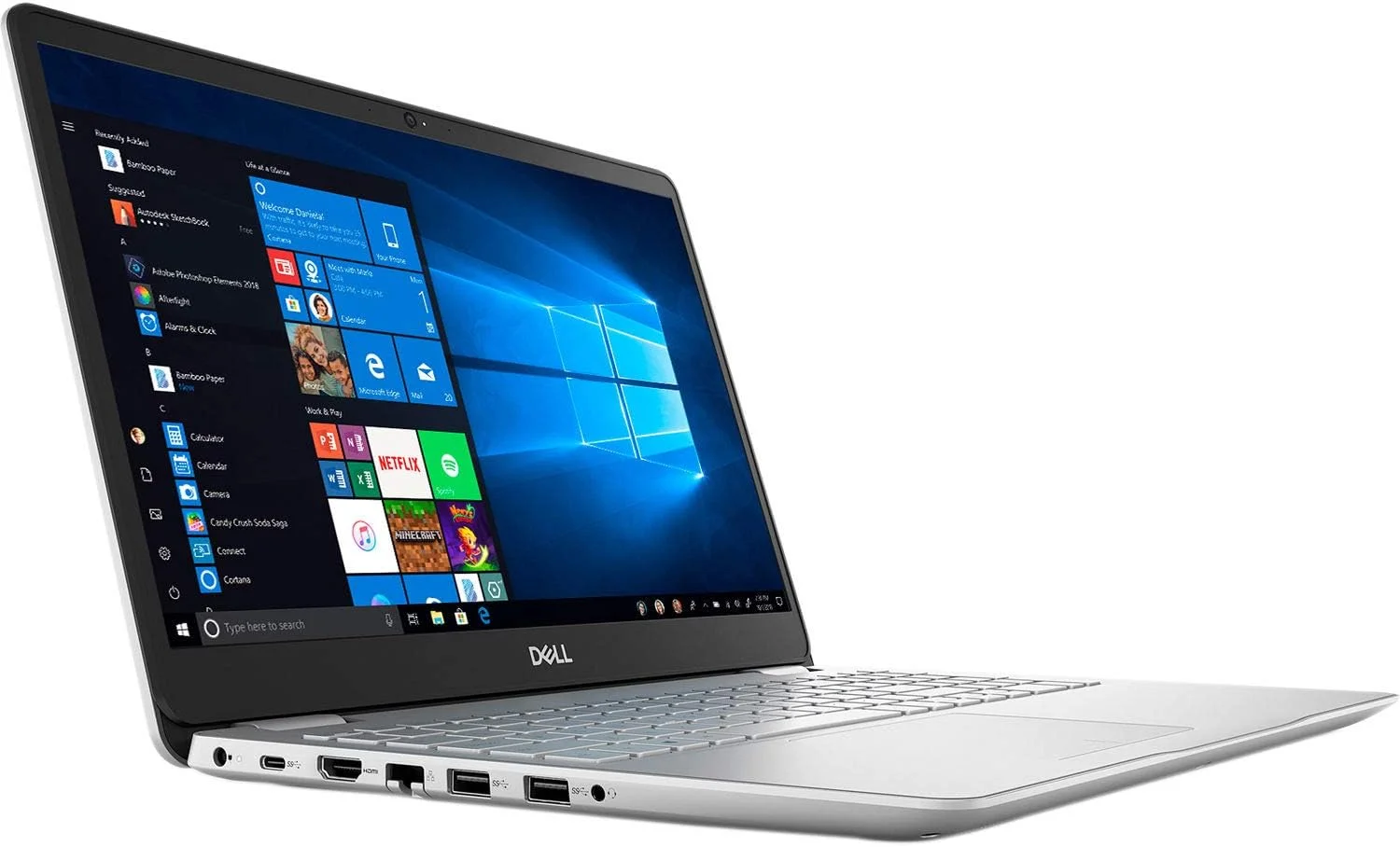لپ تاپ Dell Inspiron 15 5584، صفحه نمایش 15.6 اینچی، پردازنده Intel Core i5، حافظه 8 گیگابایتی، درایو حالت جامد 256 گیگابایتی، ویندوز 10 هوم، I5584-5868SLV-PUS (بازسازی شده) لپ تاپ Dell Inspiron 15 5584، صفحه نمایش 15.6 اینچی، پردازنده Intel Core i5، حافظه 8 گیگابایتی، درایو حالت جامد 256 گیگابایتی، ویندوز 10 هوم، I5584-5868SLV-PUS (بازسازی شده)