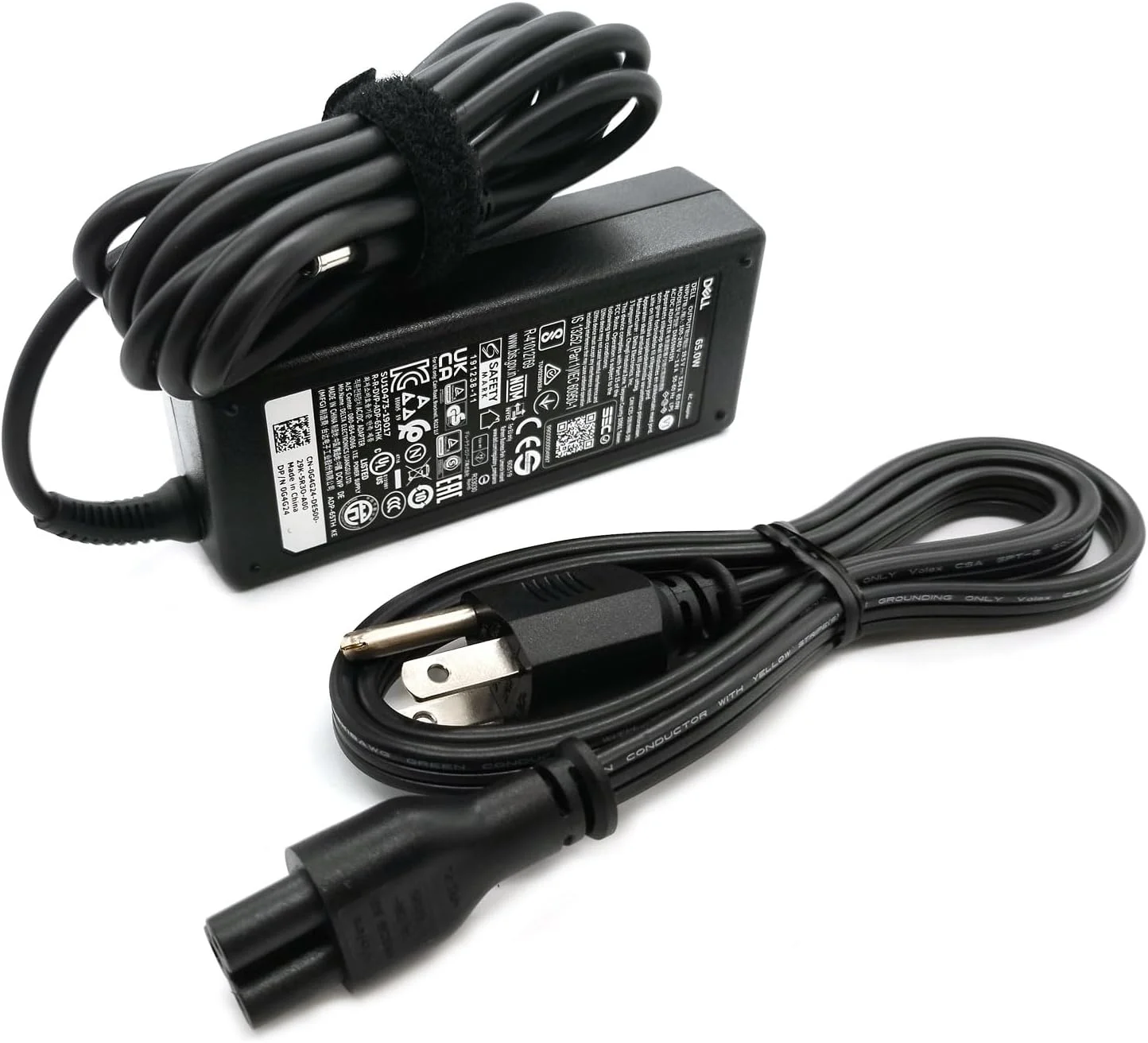 Dell 65W 4.5mm tip portable charger Latitude 3320 3330 3340 3420 3430 3435 3440 3450 3520 3530 3535 3540 AC adapter, DA65NM191