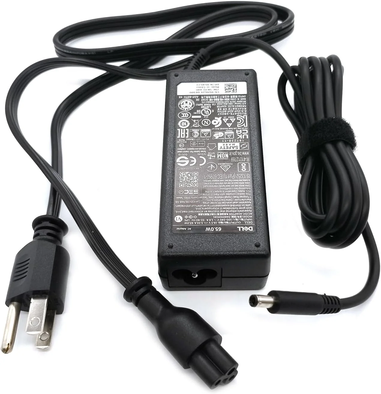 Dell 65W 4.5mm tip portable charger Latitude 3320 3330 3340 3420 3430 3435 3440 3450 3520 3530 3535 3540 AC adapter, DA65NM191