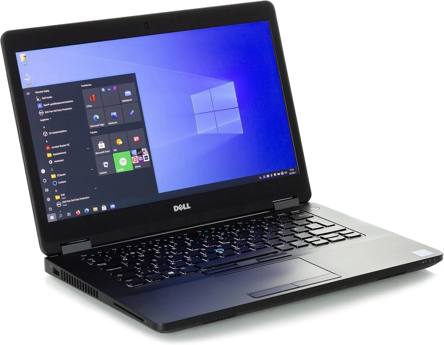 لپ تاپ تجاری دل Latitude E5470 HD (بازسازی شده) (پردازنده Intel Core i5-6300U، رم 8 گیگابایت، SSD 256 گیگابایتی، HDMI، دوربین، WiFi، کارت خوان SC) ویندوز 10 پرو، مشکی