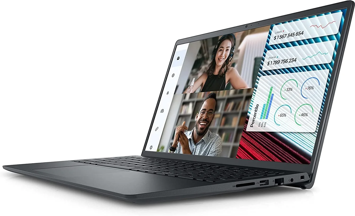 لپ تاپ دل Vostro 3000 3520 (2023) | 15.6 اینچ FHD | Core i7 - 512GB SSD - 16GB RAM | 10 هسته - پردازنده نسل دوازدهم Win 11 Pro