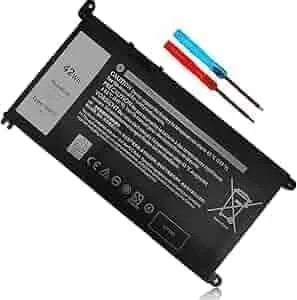 باتری جایگزین عمومی YRDD6 1VX1H 42Wh برای //D.ell Inspiron 3493 3501 3582 3583 3584 3593 3793 5480 5481 5482 5485 5491 5493 5585 5590 5591 5598 7586 OYRDD6 VM732 OVM732