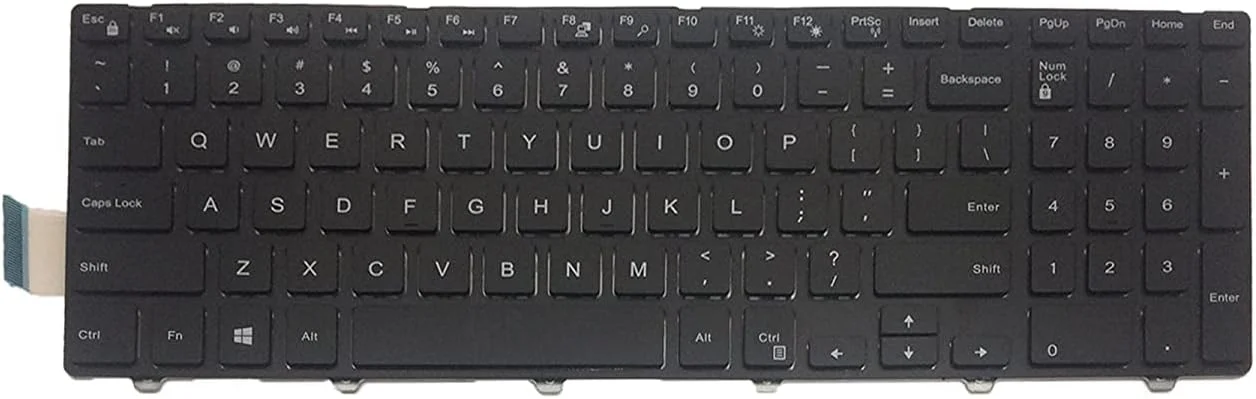 کیبورد لپ تاپ دستگاه دیجیتال سازگار با Dell Inspiron 15 3000 5000 3541 3542 3543 5542 3550 5545 5547 3551 3552 3559 3565 3567 3551 3558 5566 (بدون نور پس زمینه) کیبورد لپ تاپ دستگاه دیجیتال سازگار با Dell Inspiron 15 3000 5000 3541 3542 3543 5542 3550 5545 5547 3551 3552 3559 3565 3567 3551 3558 5566 (بدون نور پس زمینه)