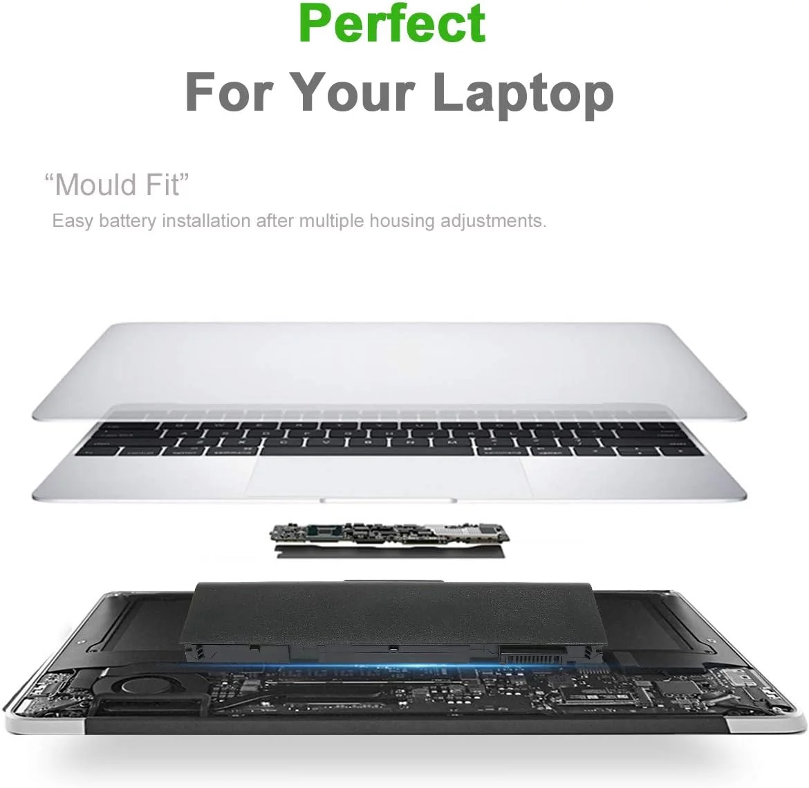 باتری جدید لپ تاپ E6420 T54FJ برای Dell Latitude E5420 E5530 E6430 E6520 E6530 E6440 E6540 E5430 E5520 Inspiron 15R (5520) 17R (5720) 17R (7720) 15R (7520) P/N:8858X T54F3 M5Y0X P8TC7 P9TJ0 R48V
