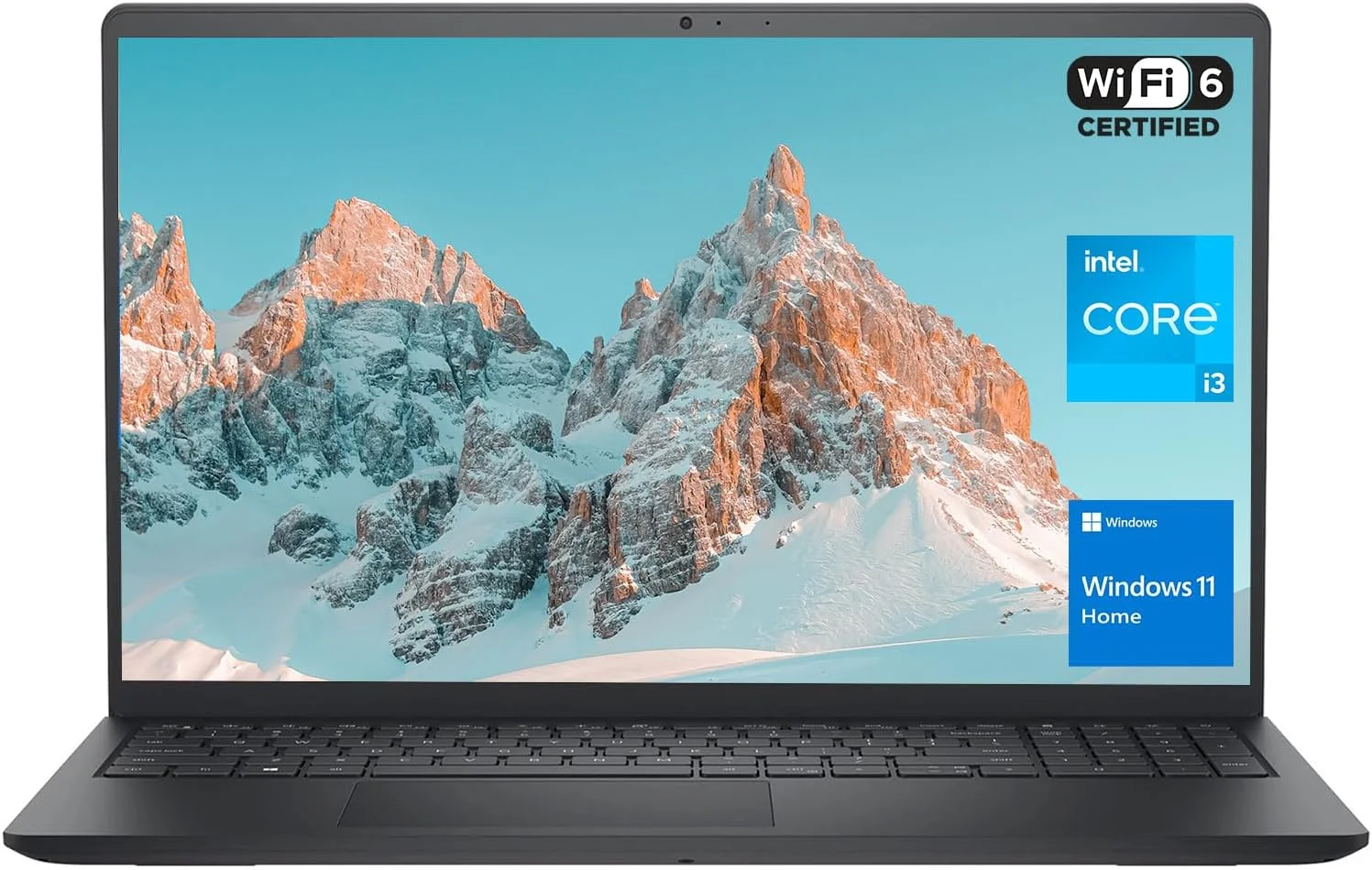 لپ تاپ DELL Inspiron 3000 Series 3520، صفحه نمایش 15.6 اینچی FHD، پردازنده Intel Core i3-1215U، رم 8 گیگابایتی، SSD PCIe 256 گیگابایتی، کارت خوان SD، وب کم، HDMI، Wi-Fi 6، ویندوز 11 هوم، مشکی لپ تاپ DELL Inspiron 3000 Series 3520، صفحه نمایش 15.6 اینچی FHD، پردازنده Intel Core i3-1215U، رم 8 گیگابایتی، SSD PCIe 256 گیگابایتی، کارت خوان SD، وب کم، HDMI، Wi-Fi 6، ویندوز 11 هوم، مشکی