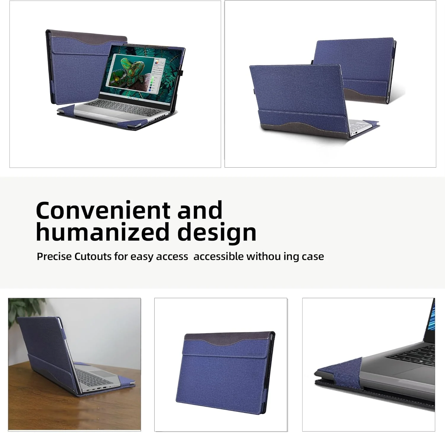 کیف لپ تاپ Gruattreay سازگار با لپ تاپ Dell Inspiron 14 Plus 7440 (2024) کیف جداشدنی چرمی PU 2 در 1 14 اینچی، کاور محافظ نوت بوک (آبی) کیف لپ تاپ Gruattreay سازگار با لپ تاپ Dell Inspiron 14 Plus 7440 (2024) کیف جداشدنی چرمی PU 2 در 1 14 اینچی، کاور محافظ نوت بوک (آبی)