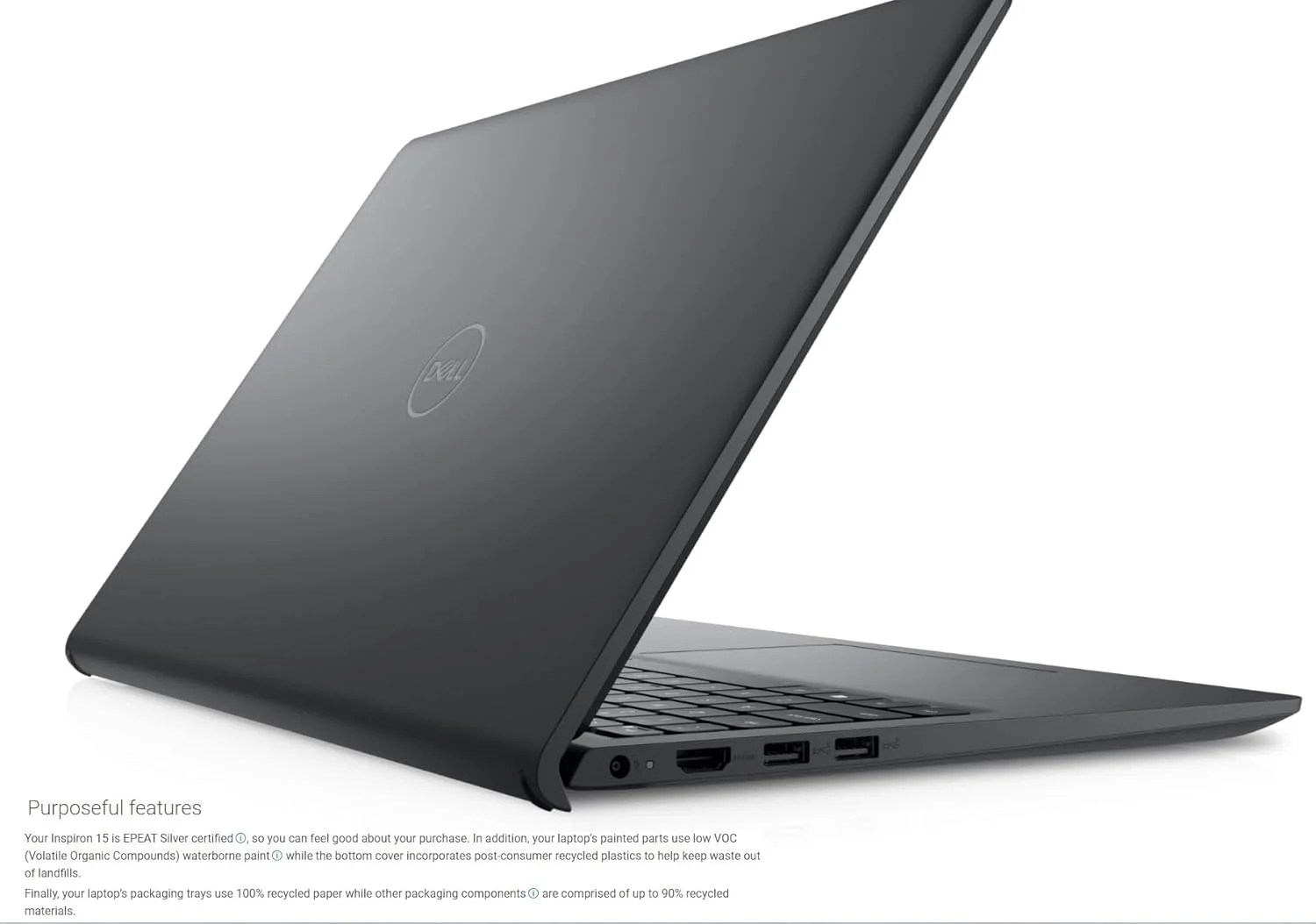 لپ تاپ تجاری DELL Inspiron 15 مدل 2023، صفحه نمایش 15.6 اینچی 1920x1080 FHD، پردازنده نسل دوازدهم Intel i5-1235U با فرکانس 4.4 گیگاهرتز، رم 16 گیگابایتی، حافظه SSD 512 گیگابایتی، ویندوز 11 پرو، وب کم، بلوتوث، مشکی کربنی لپ تاپ تجاری DELL Inspiron 15 مدل 2023، صفحه نمایش 15.6 اینچی 1920x1080 FHD، پردازنده نسل دوازدهم Intel i5-1235U با فرکانس 4.4 گیگاهرتز، رم 16 گیگابایتی، حافظه SSD 512 گیگابایتی، ویندوز 11 پرو، وب کم، بلوتوث، مشکی کربنی