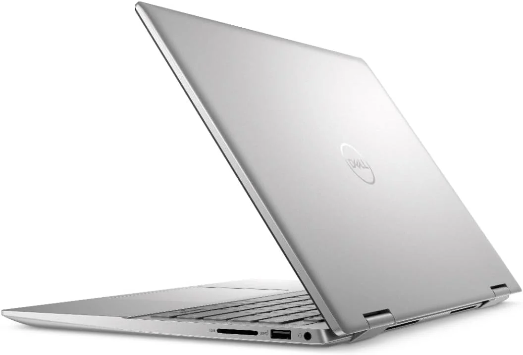 لپ تاپ 2 در 1 دل Inspiron 7430، پردازنده Intel i5-1335U، رم 16 گیگابایت، حافظه SSD 512 گیگابایت، گرافیک Intel Iris Xe، صفحه نمایش لمسی 14 اینچ FHD، ویندوز 11، نقره ای - [7430-INS-1003-SLV]