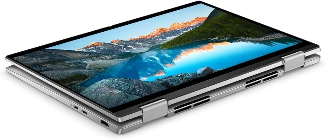لپ تاپ 2 در 1 دل Inspiron 7430، پردازنده Intel i5-1335U، رم 16 گیگابایت، حافظه SSD 512 گیگابایت، گرافیک Intel Iris Xe، صفحه نمایش لمسی 14 اینچ FHD، ویندوز 11، نقره ای - [7430-INS-1003-SLV]