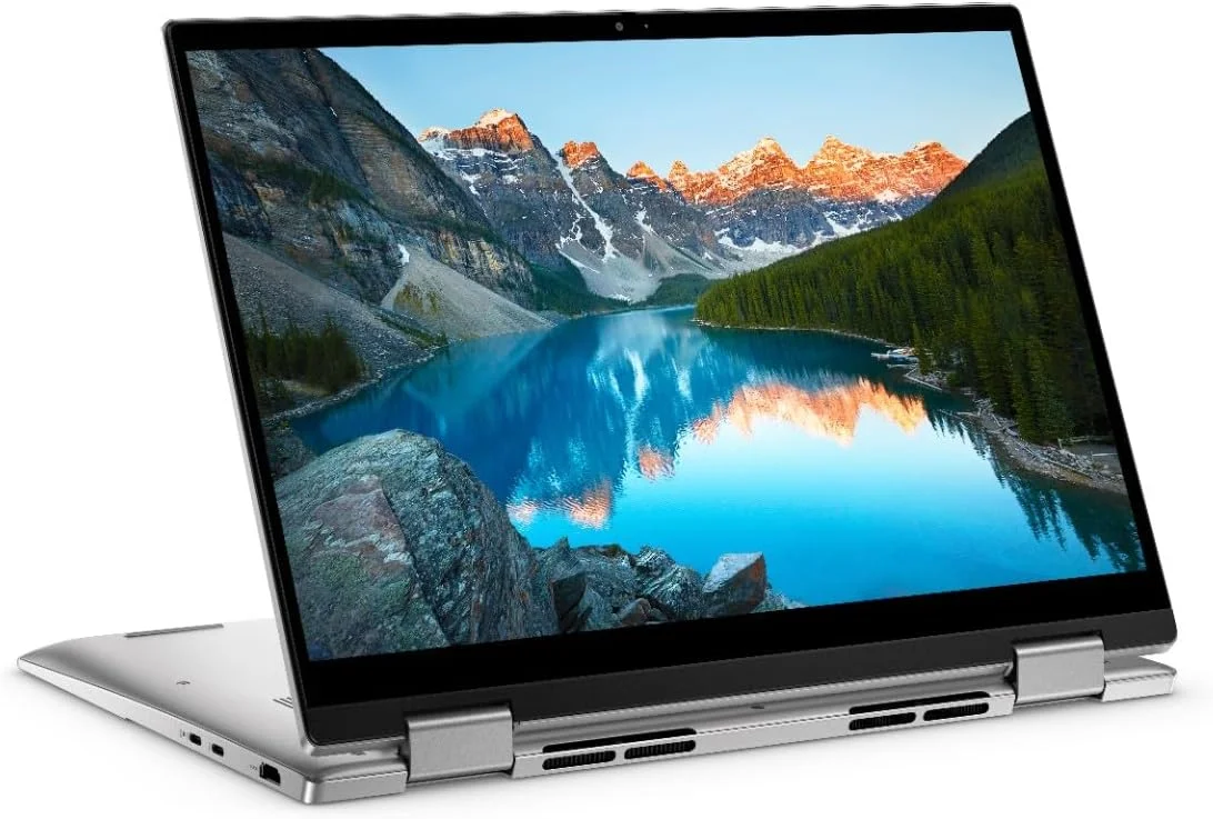 لپ تاپ 2 در 1 دل Inspiron 7430، پردازنده Intel i5-1335U، رم 16 گیگابایت، حافظه SSD 512 گیگابایت، گرافیک Intel Iris Xe، صفحه نمایش لمسی 14 اینچ FHD، ویندوز 11، نقره ای - [7430-INS-1003-SLV]