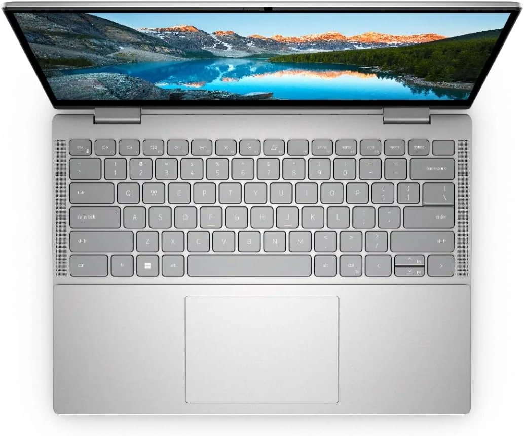 لپ تاپ 2 در 1 دل Inspiron 7430، پردازنده Intel i5-1335U، رم 16 گیگابایت، حافظه SSD 512 گیگابایت، گرافیک Intel Iris Xe، صفحه نمایش لمسی 14 اینچ FHD، ویندوز 11، نقره ای - [7430-INS-1003-SLV]