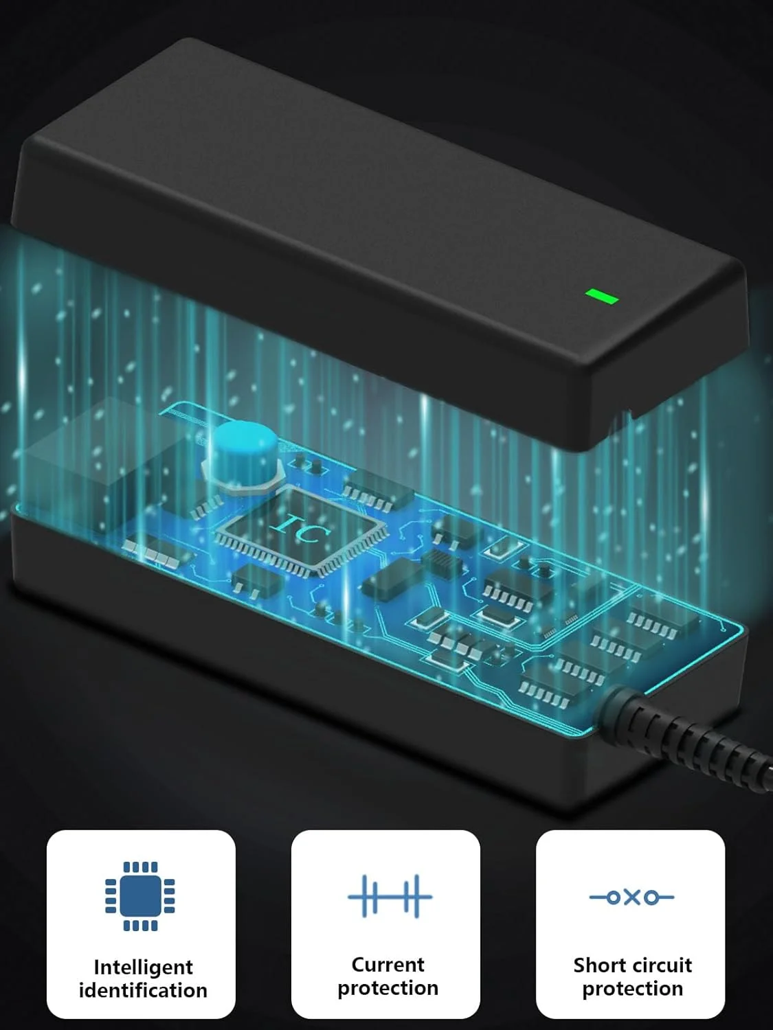 آداپتور شارژر لپ تاپ 65 واتی Mixyaceh سازگار با Dell Inspiron 11-3000 13-5000 13-7000 15-3000 15-5000 Dell Latitude 3520 E5470 3410 به همراه کابل برق و دوشاخه UK (4.5 * 3.0mm و 7.4 * 5.0mm) مدل C0014 آداپتور شارژر لپ تاپ 65 واتی Mixyaceh سازگار با Dell Inspiron 11-3000 13-5000 13-7000 15-3000 15-5000 Dell Latitude 3520 E5470 3410 به همراه کابل برق و دوشاخه UK (4.5 * 3.0mm و 7.4 * 5.0mm) مدل C0014