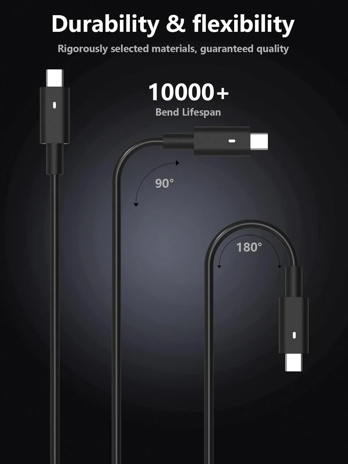 شارژر لپ تاپ 65 واتی USB C میکسیاچه سازگار با Dell Latitude، XPS، Inspiron، Vostro، Chromebook و همه آداپتورهای برق USB C