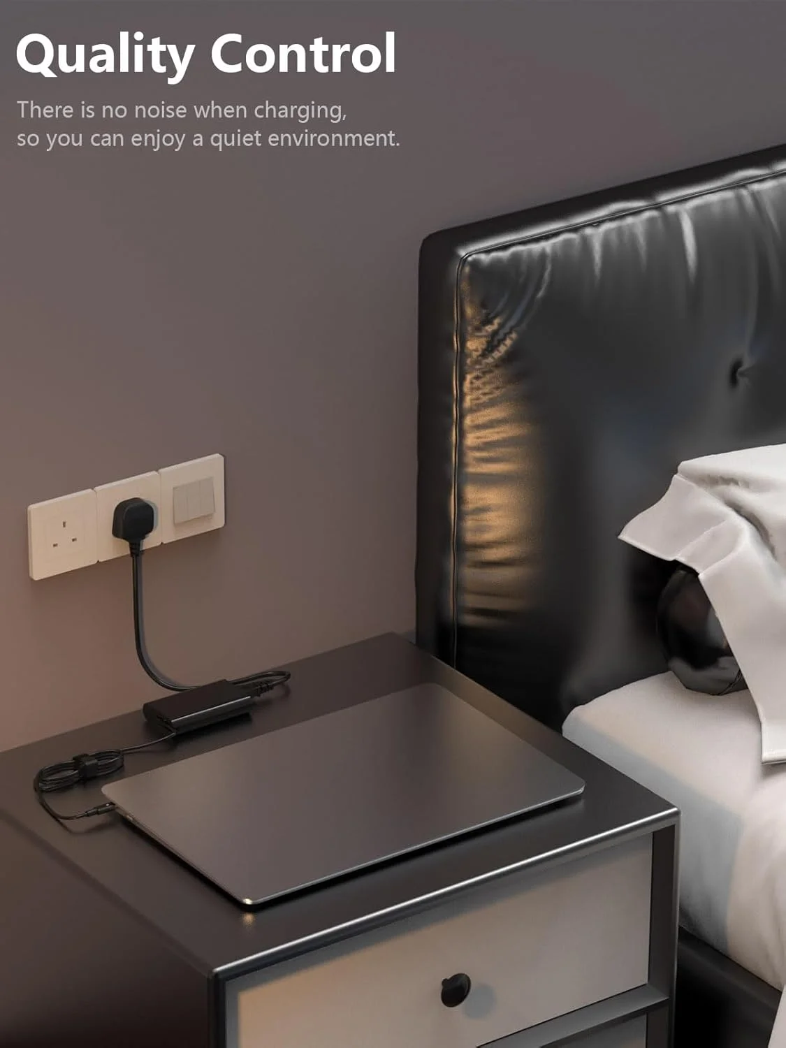 شارژر لپ تاپ 65 واتی USB C میکسیاچه سازگار با Dell Latitude، XPS، Inspiron، Vostro، Chromebook و همه آداپتورهای برق USB C