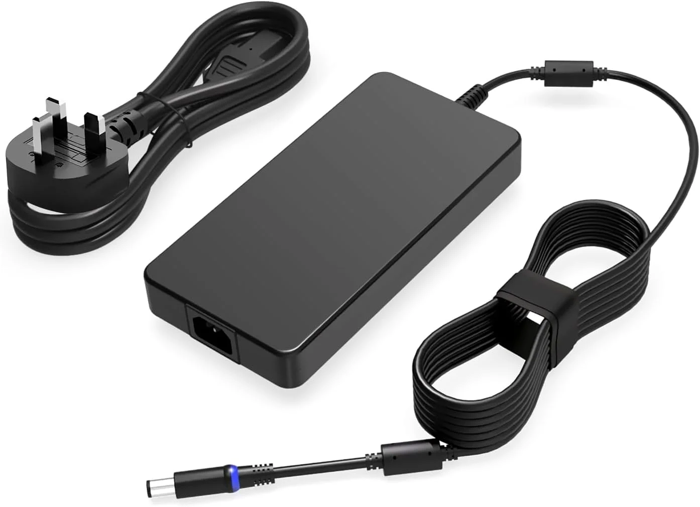 آداپتور برق 240 وات 180 وات NATNO سازگار با Dell Precision M6400 M6500 M6600 7710 7720 7530 7520 7730 Alienware M17 M17X M15 M18X Area-51m 13 15 17 R1 R2 R3 R4 منبع تغذیه لپ تاپ 19.5V 12.3A