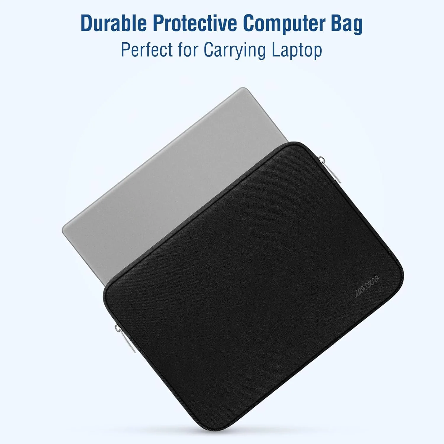 کیف لپ تاپ موسیسو 13.3 اینچ، کیف آستین لپ تاپ 13-13.3 اینچی سازگار با MacBook Air/Pro 13 / Pro 14، نوت بوک HP Dell ASUS Lenovo، کیف آستین نئوپرن کامپیوتر با کیف کوچک، مشکی کیف لپ تاپ موسیسو 13.3 اینچ، کیف آستین لپ تاپ 13-13.3 اینچی سازگار با MacBook Air/Pro 13 / Pro 14، نوت بوک HP Dell ASUS Lenovo، کیف آستین نئوپرن کامپیوتر با کیف کوچک، مشکی