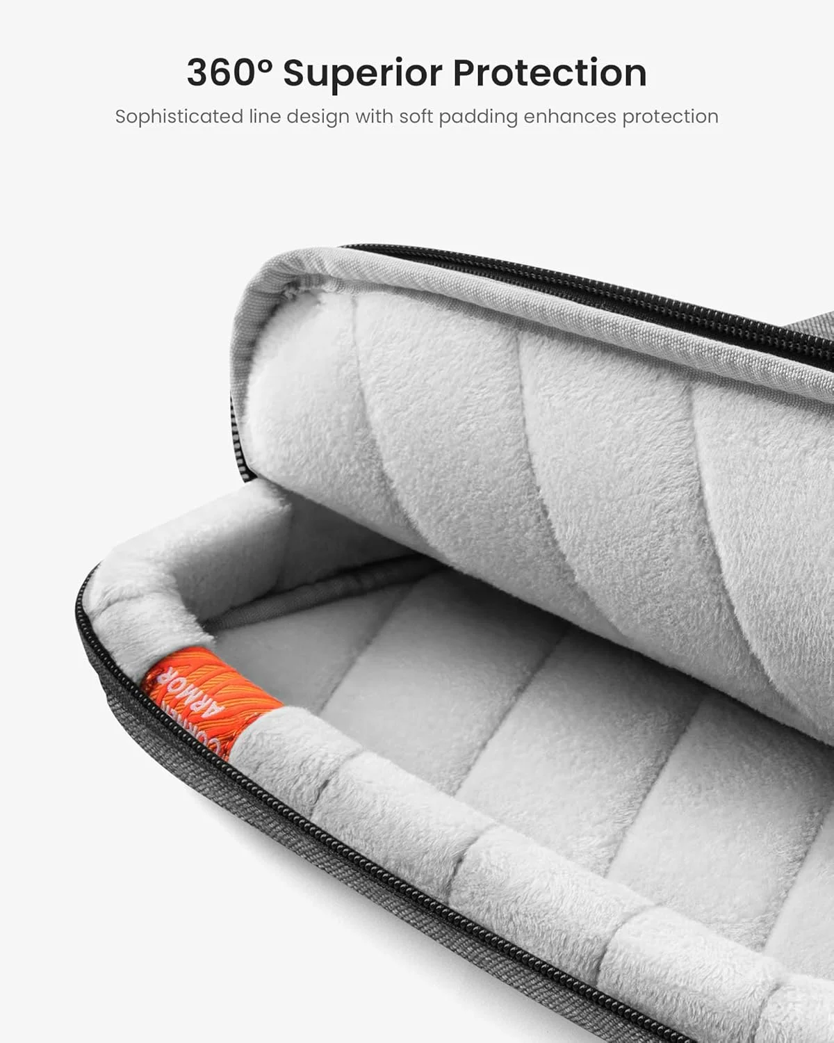 کیف محافظ لپ تاپ تومتک 360 مناسب برای لپ تاپ های 13/14/15/15.6/16 اینچی جدید MacBook Air/Pro M2/M1