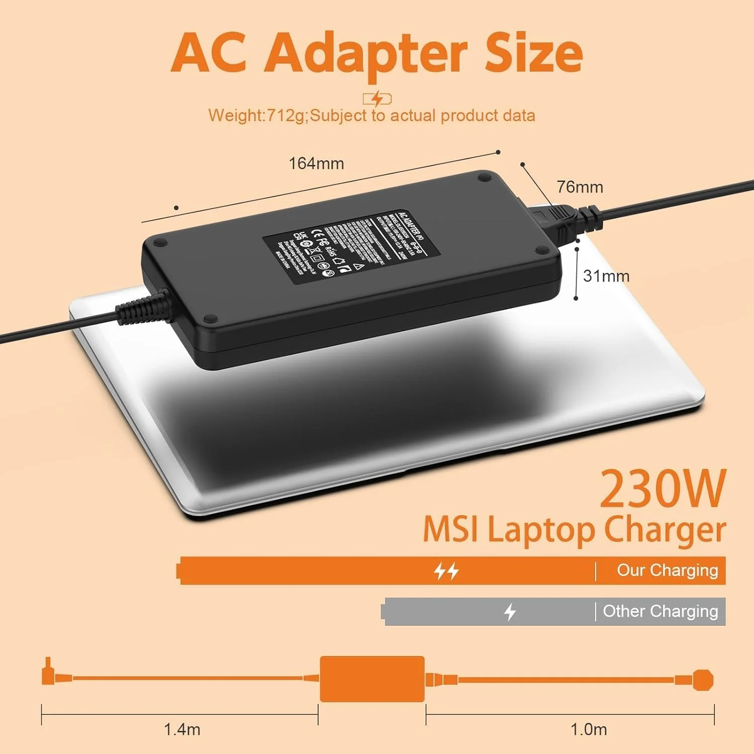 شارژر آداپتور 230 واتی سازگار با MSI A12-230P1A A17-230P1A GS65 GS66 GS75 GS76 WS65 WS66 WS75 WS76 Creator 15 17 10sfs-28 سیم برق منبع تغذیه لپ تاپ شارژر آداپتور 230 واتی سازگار با MSI A12-230P1A A17-230P1A GS65 GS66 GS75 GS76 WS65 WS66 WS75 WS76 Creator 15 17 10sfs-28 سیم برق منبع تغذیه لپ تاپ