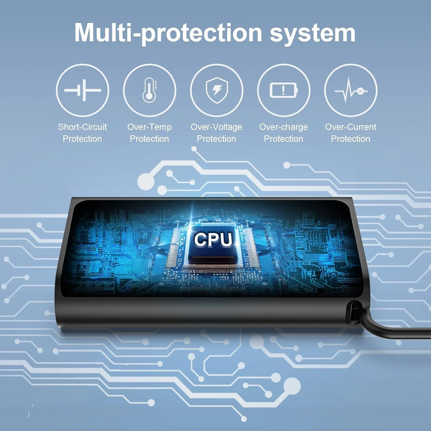 شارژر لپ تاپ 65 واتی Type C سازگار با Dell XPS Latitude 5540 5440 5520 7420 7440 7530، Lenovo، Thinkpad، HP، MSI، Huawei، Samsung، ASUS، Acer، MacBook Pro/Air آداپتور برق USB C جهانی شارژر لپ تاپ 65 واتی Type C سازگار با Dell XPS Latitude 5540 5440 5520 7420 7440 7530، Lenovo، Thinkpad، HP، MSI، Huawei، Samsung، ASUS، Acer، MacBook Pro/Air آداپتور برق USB C جهانی