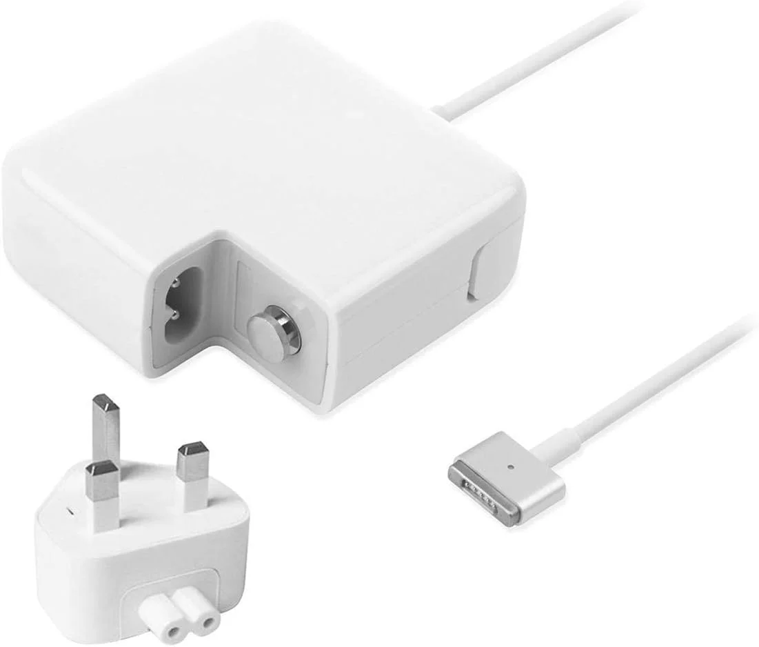 آداپتور برق 45 واتی جایگزین eWINNER برای MagSafe 2، دوشاخه UK، 14.85 ولت، 3.05 آمپر برای MacBook Air 11 اینچ/13 اینچ (مدل های منتشر شده 2012-2017)