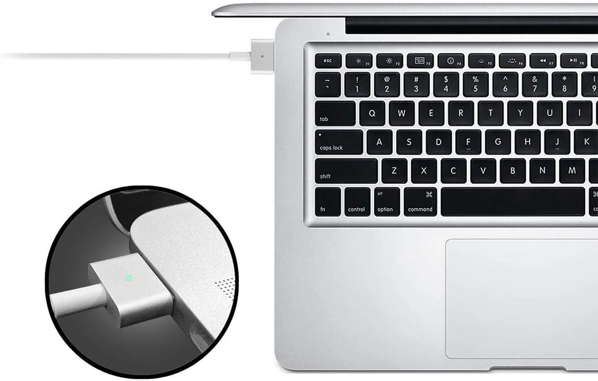 آداپتور برق 45 واتی جایگزین eWINNER برای MagSafe 2، دوشاخه UK، 14.85 ولت، 3.05 آمپر برای MacBook Air 11 اینچ/13 اینچ (مدل های منتشر شده 2012-2017)