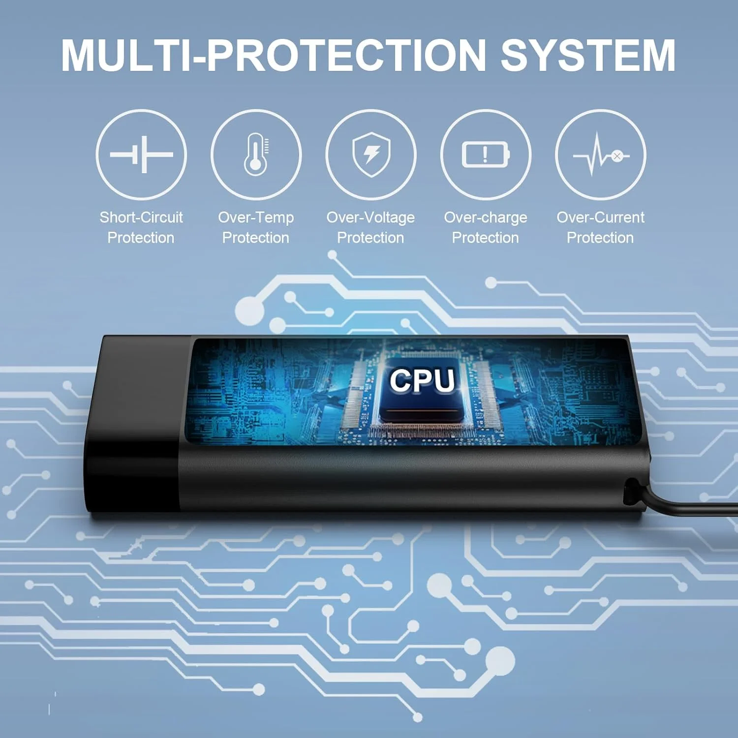 شارژر لپ تاپ 150 واتی Jippofu 19.5V 7.7A سازگار با لپ تاپ گیمینگ HP Victus 15.6 i5، Pavilion Gaming 15 17، Omen 15 17، ZBook Studio G3 G4 G5 G6 G7 G8، آداپتور برق نوک آبی 4.5x3.0mm