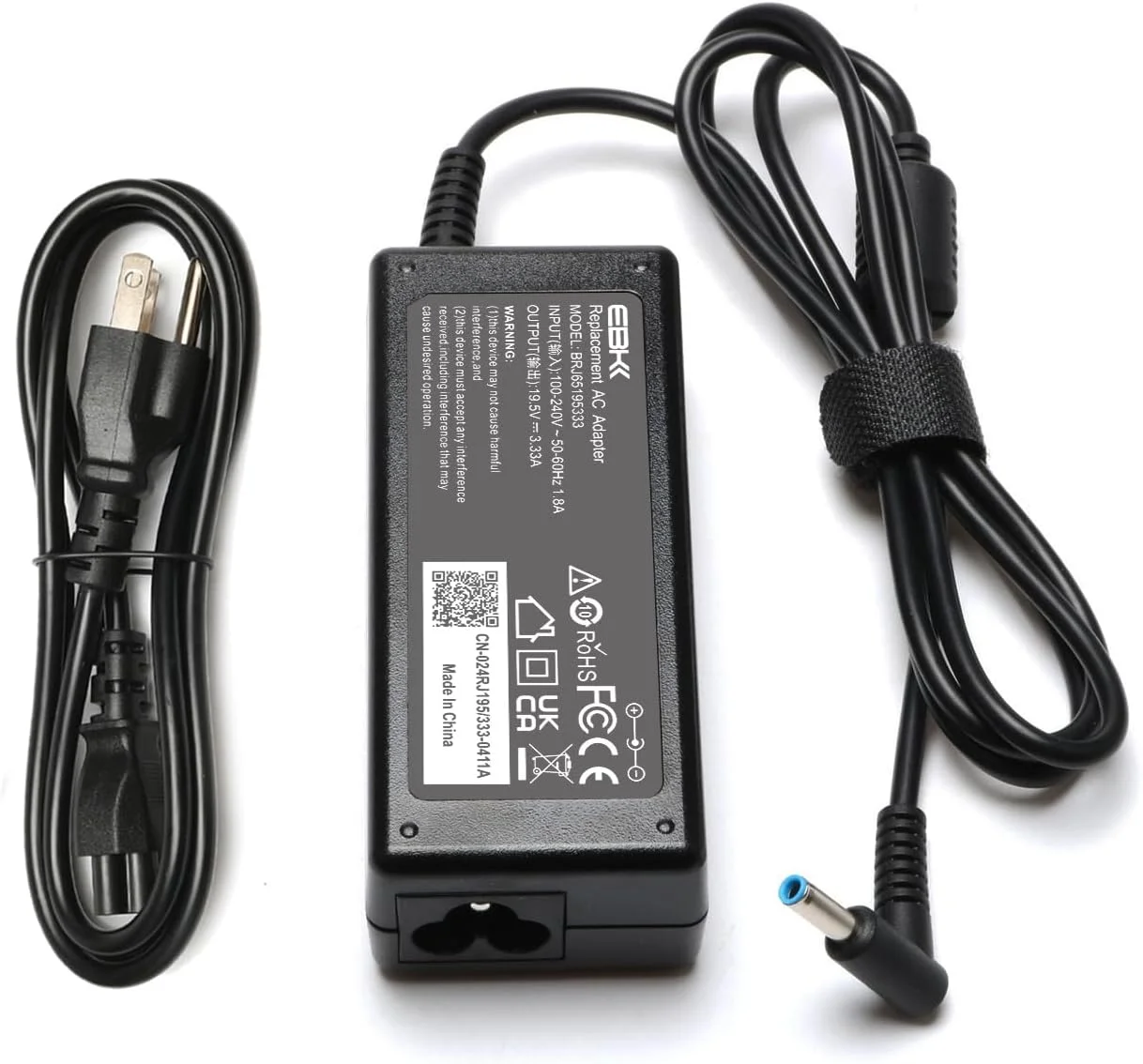شارژر لپ تاپ 65 واتی EBKK برای شارژر HP EliteBook 840 850 845 830 820 G9 G8 G7 G6 G5 G4 G3 / ProBook 450 430 440 446 455 470 640 650 745 735 725 755 به همراه سیم برق شارژر لپ تاپ 65 واتی EBKK برای شارژر HP EliteBook 840 850 845 830 820 G9 G8 G7 G6 G5 G4 G3 / ProBook 450 430 440 446 455 470 640 650 745 735 725 755 به همراه سیم برق