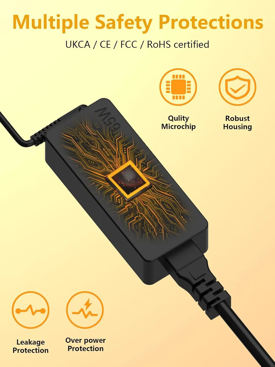 شارژر لپ تاپ USB C یونیورسال 65 واتی Haiyistar، شارژر کروم بوک، سازگار با تمام دستگاه های Type C، سازگار با Lenovo Thinkpad/Yoga، Hp، Samsung، Asus، Acer، Huawei، Macbook شارژر لپ تاپ USB C یونیورسال 65 واتی Haiyistar، شارژر کروم بوک، سازگار با تمام دستگاه های Type C، سازگار با Lenovo Thinkpad/Yoga، Hp، Samsung، Asus، Acer، Huawei، Macbook