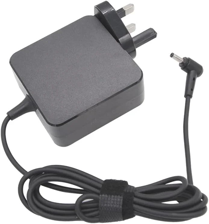 آداپتور لپ تاپ 45 واتی LZUMWS، 19 ولت 2.37 آمپر، 4.0x1.35 میلی متر، مناسب برای ASUS X441 S200 UX305F TP501 X453 E402 UX305CA به همراه کابل شارژ