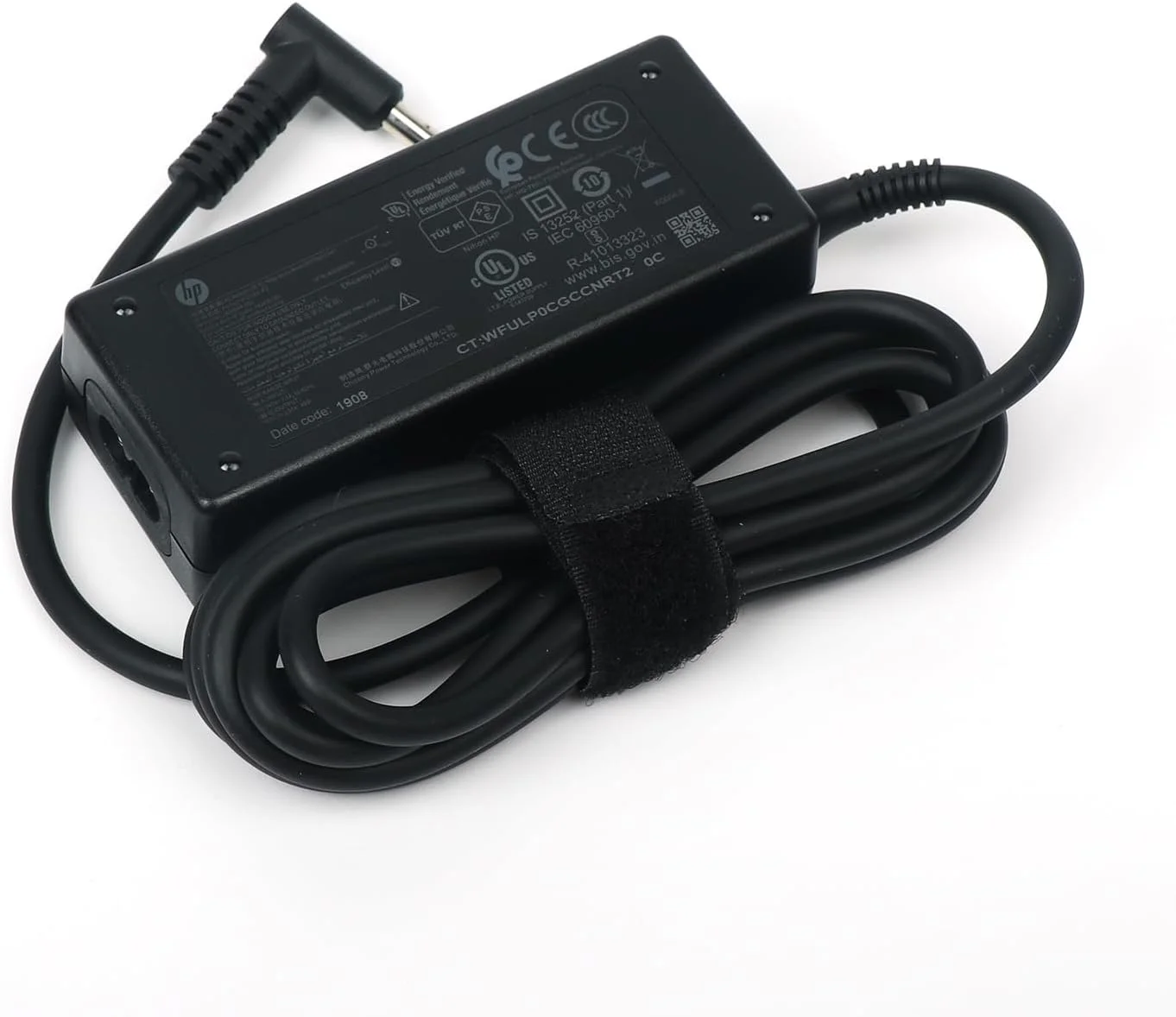 شارژر لپ تاپ HP 45W وات نوک آبی 4.5 میلی متری آداپتور برق AC - 19.5V 2.31A، HP Pavilion x360 11 13 15، HP Elitebook Folio 1040 G1; HP Stream 13 11 14, HSTNN-CA41