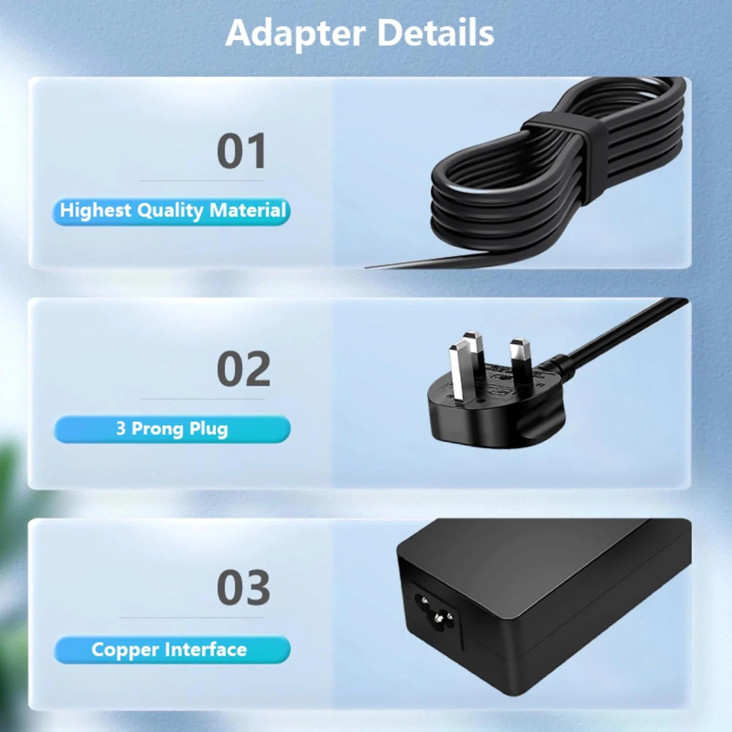 شارژر 65 واتی NATNO سازگار با Dell Inspiron 15 17 7000 5000 3000 Series 3452 3555 3558 3565 3567 5551 5552 5555 5558 5559 5565 5568 5578 7359 7558 7569 7579 XPS 13 شارژر لپ تاپ دل شارژر 65 واتی NATNO سازگار با Dell Inspiron 15 17 7000 5000 3000 Series 3452 3555 3558 3565 3567 5551 5552 5555 5558 5559 5565 5568 5578 7359 7558 7569 7579 XPS 13 شارژر لپ تاپ دل