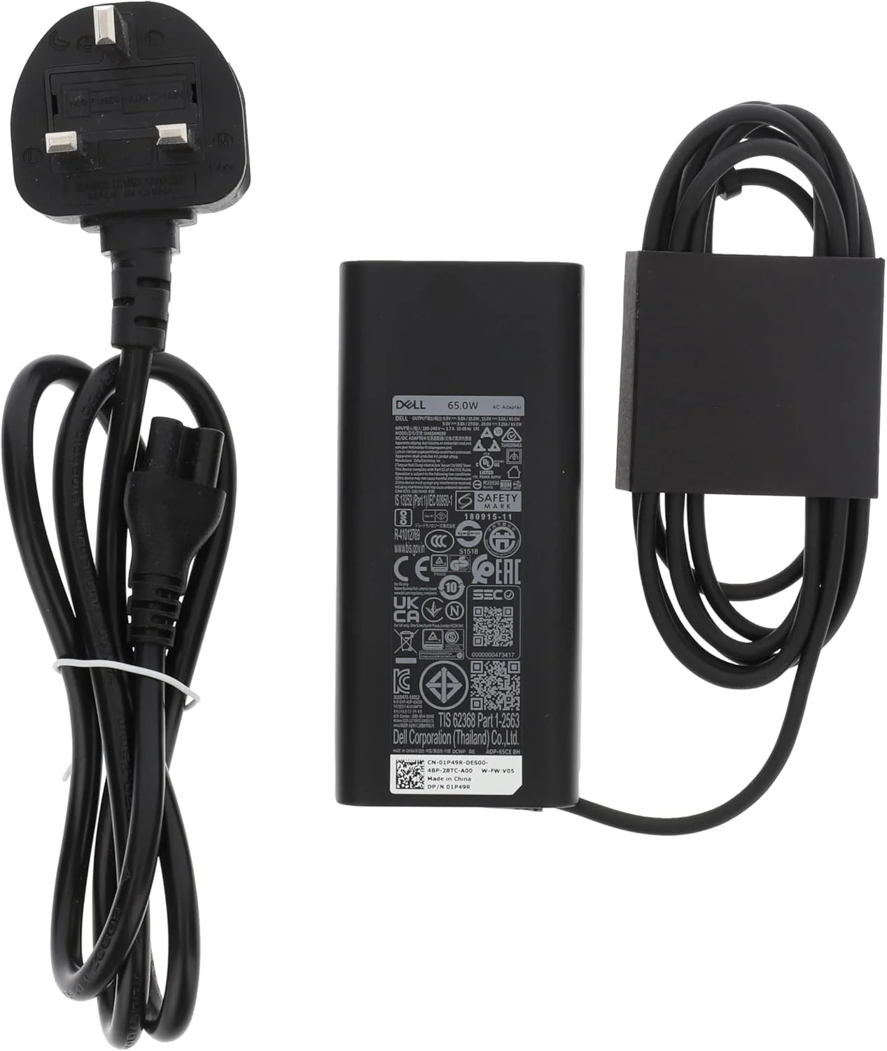 شارژر 65 واتی USB-C دل مدل VT148 WMDHR 0VT148 0WMDHR برای Latitude 7430 5330 7330 5530 7420 7520 5520 9420 5420 شارژر 65 واتی USB-C دل مدل VT148 WMDHR 0VT148 0WMDHR برای Latitude 7430 5330 7330 5530 7420 7520 5520 9420 5420
