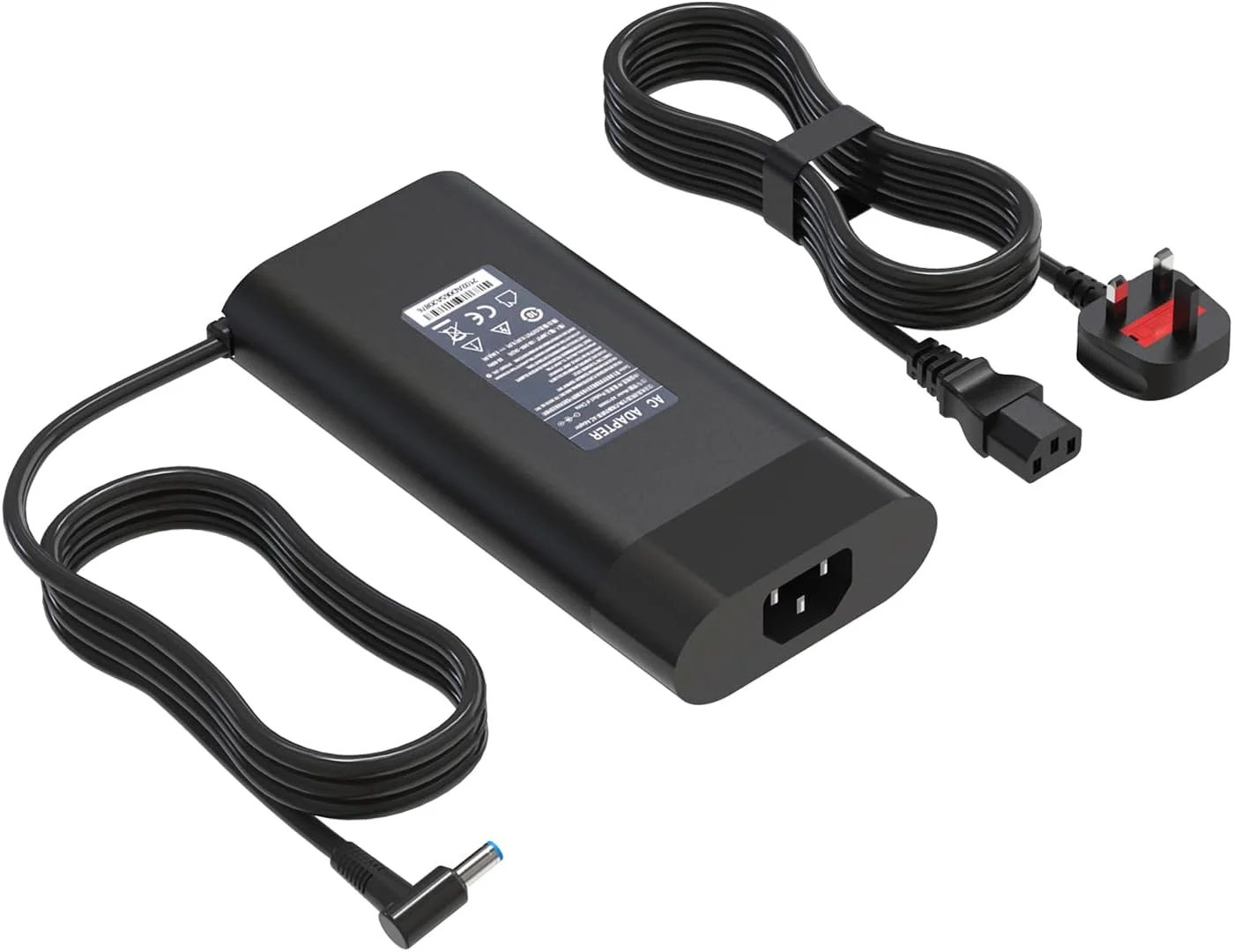 شارژر لپ تاپ 200 وات 19.5 ولت 10.3 آمپر ZoraVson برای Omen 15 17، HP Pavilion Gaming 15 16 17، ZBook Fury Create Studio Power 15 17 G3 G4 G5 G6 G7 G8، TPN-LA21 TPN-DA10 ADP-200HB B آداپتور برق