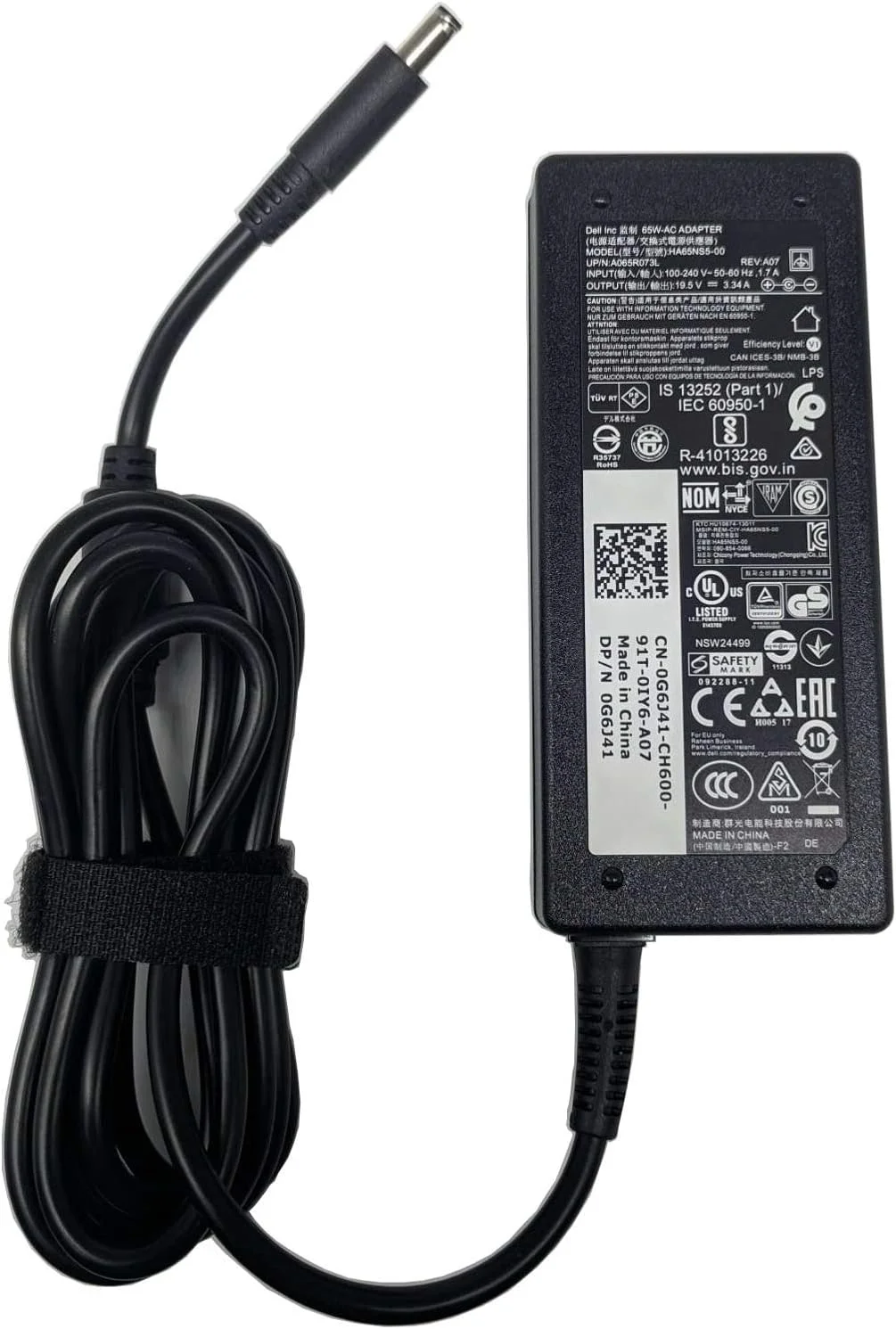 آداپتور برق 65 واتی اورجینال دل Inspiron 15 سری 5000 (5559)