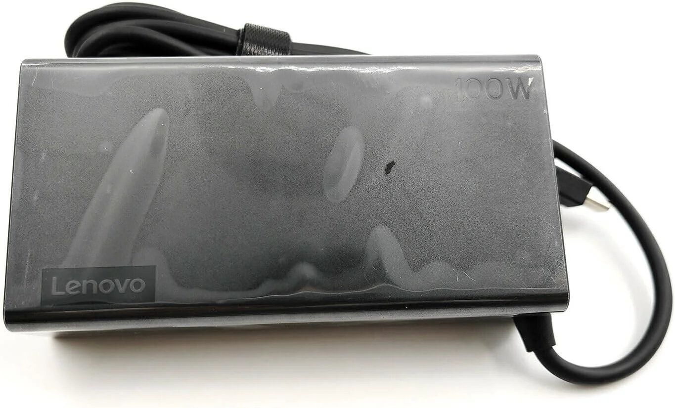 آداپتور AC اصلی 100 واتی USB Type C لنوو برای Lenovo IdeaPad 5 Pro 16، Lenovo Yoga Slim 7 Pro 14IAP7، سازگار با P/N: ADL100YLC3A, ADL100YDC3A, SA11D52396, GX21J75543, 5A11J62105.