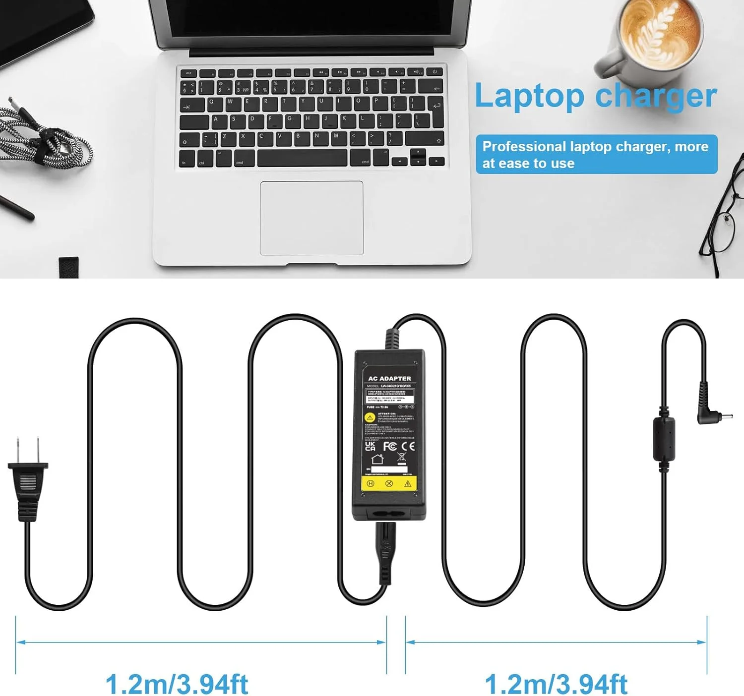 آداپتور برق 19 ولت 2.1 آمپر 3.01.1 میلی‌متر 40 وات TREE.NB AC Doctor INC برای سری 5 9 سامسونگ XE500C21 NP900X3A