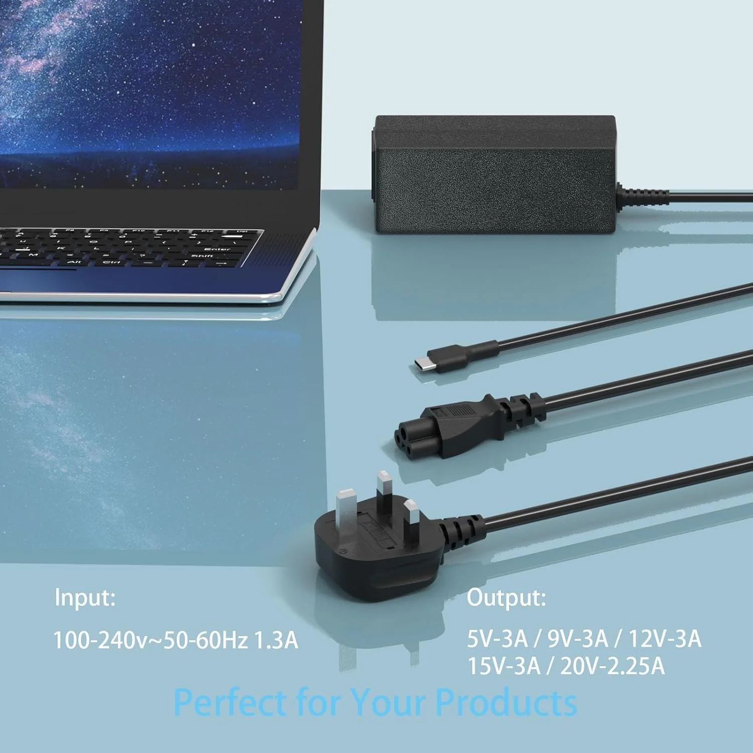 Hafiuege 45W Laptop Charger USB C, Type C Chromebook Charger Fast Laptop Charger Compatible with Lenovo HP Dell Acer Asus Google Samsung More Power Adapter Supply Cord Hafiuege 45W Laptop Charger USB C, Type C Chromebook Charger Fast Laptop Charger Compatible with Lenovo HP Dell Acer Asus Google Samsung More Power Adapter Supply Cord