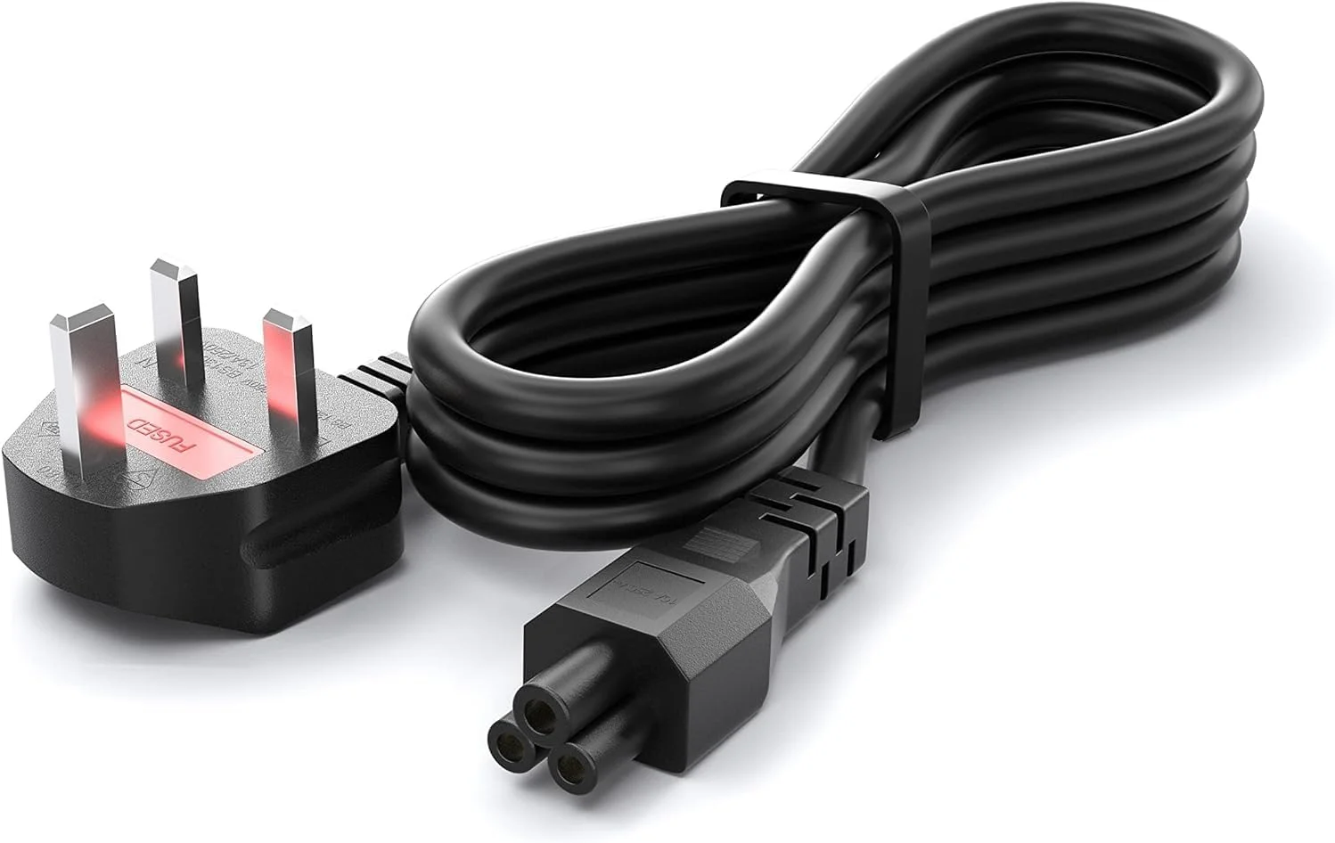 کابل برق STS مدل Cloverleaf با دوشاخه UK و طول 1.5 متر مناسب برای شارژر لپ تاپ های Acer/Dell/HP/Compaq/Toshiba/Vaio/Delta/Asus/Lenovo و سایر تجهیزات الکتریکی کابل برق STS مدل Cloverleaf با دوشاخه UK و طول 1.5 متر مناسب برای شارژر لپ تاپ های Acer/Dell/HP/Compaq/Toshiba/Vaio/Delta/Asus/Lenovo و سایر تجهیزات الکتریکی