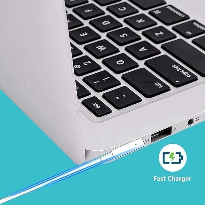 شارژر مک بوک پرو BakPow، آداپتور برق 85 واتی Magsafe 1 L-Tip جایگزین برای لپ تاپ مک بوک پرو 15 اینچی و 17 اینچی (85W L-Tip، قبل از 2012) شارژر مک بوک پرو BakPow، آداپتور برق 85 واتی Magsafe 1 L-Tip جایگزین برای لپ تاپ مک بوک پرو 15 اینچی و 17 اینچی (85W L-Tip، قبل از 2012)