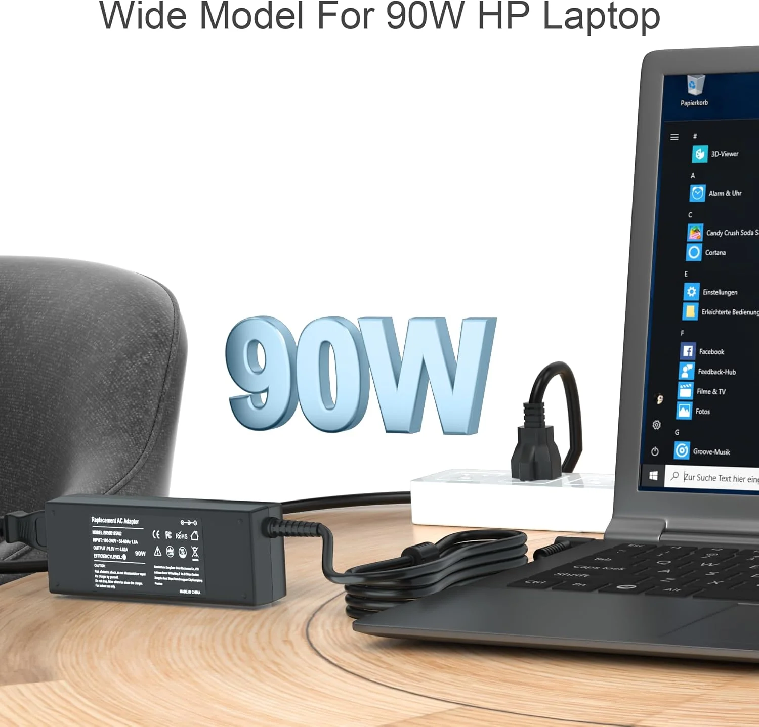 آداپتور AC شارژر لپ تاپ 90W 19.5V 4.62A برای HP 710412-001 740015-001 710413-001 710414-001 719309-001 721092-001 709986-003 Envy Touchsmart M6 M7 15-j 17-j HP Pavilion 11 14 15 17 سیم برق آداپتور AC شارژر لپ تاپ 90W 19.5V 4.62A برای HP 710412-001 740015-001 710413-001 710414-001 719309-001 721092-001 709986-003 Envy Touchsmart M6 M7 15-j 17-j HP Pavilion 11 14 15 17 سیم برق