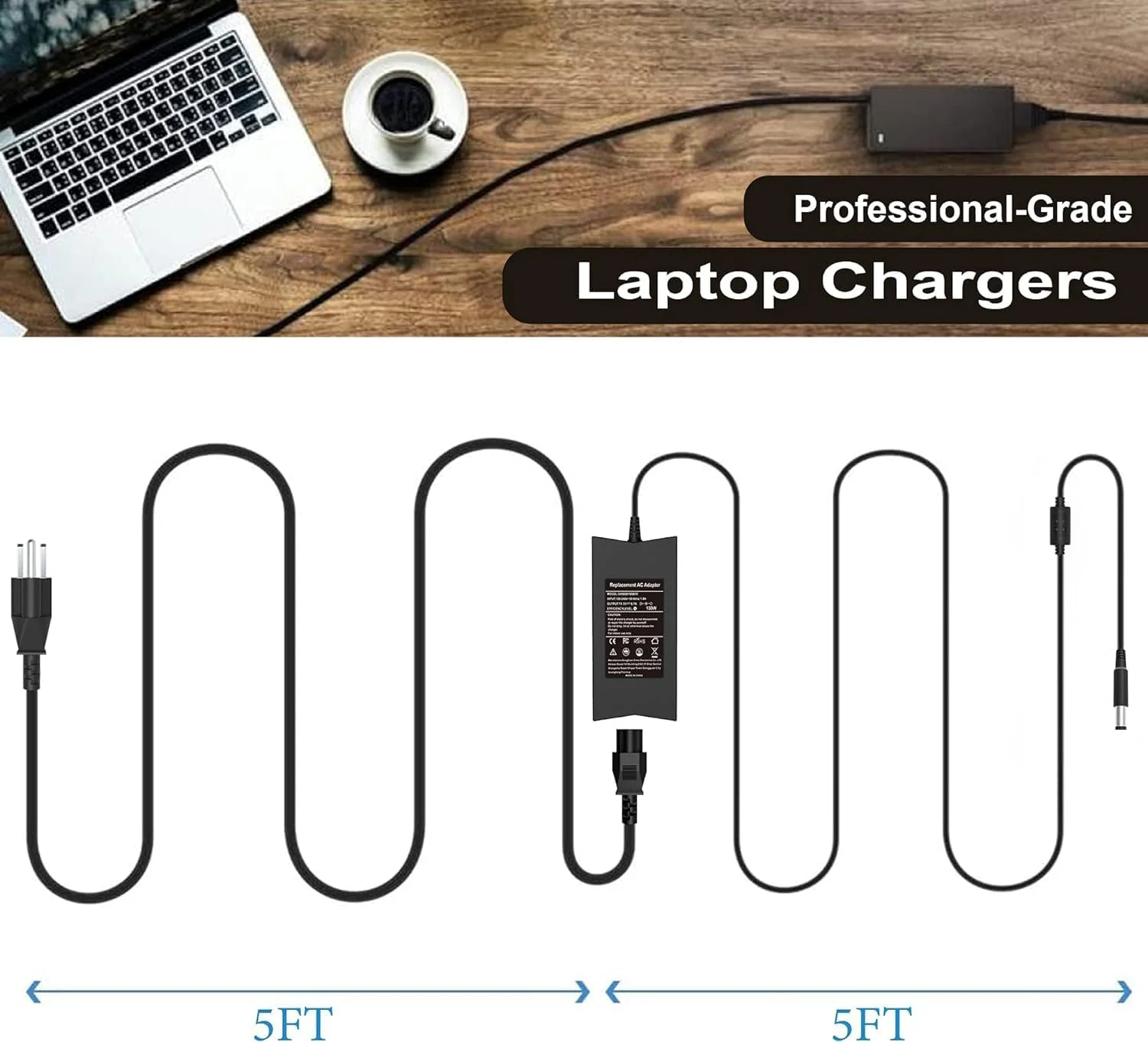 آداپتور برق 130 واتی لپ تاپ سازگار با Dell Inspiron 15 7000 7559، سازگار با شارژر Dell G3 G5، ایستگاه اتصال Dell d6000 PA-4E LA130PM121 DA130PE1-00 آداپتور برق 130 واتی لپ تاپ سازگار با Dell Inspiron 15 7000 7559، سازگار با شارژر Dell G3 G5، ایستگاه اتصال Dell d6000 PA-4E LA130PM121 DA130PE1-00