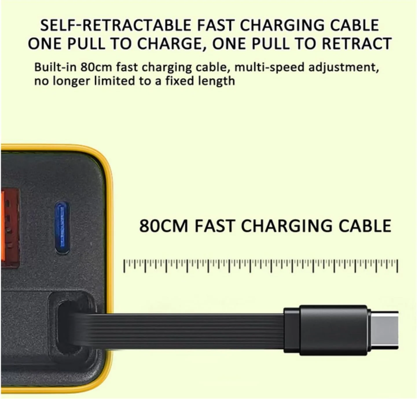 شارژر 3 در 1 GaN اسکیدو 80 وات حداکثر، بلوک شارژ سریع با کابل جمع شونده Type-C و 2 پورت USB، آداپتور قابل حمل برای آیفون، تلفن هوشمند، تلفن همراه - دوشاخه UK شارژر 3 در 1 GaN اسکیدو 80 وات حداکثر، بلوک شارژ سریع با کابل جمع شونده Type-C و 2 پورت USB، آداپتور قابل حمل برای آیفون، تلفن هوشمند، تلفن همراه - دوشاخه UK