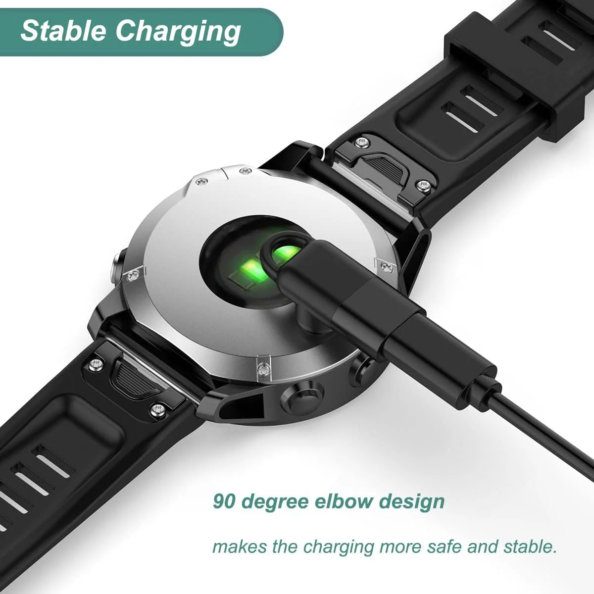 آداپتور شارژر USB C ساعت Kissmart Garmin، مبدل کابل شارژ برای Garmin Fenix 7X 7S 7، Forerunner 45 55 245، Approach S10 S40 S42 S62، Vivoacitve 3 4، Instinct، Venu 2 2S (1) آداپتور شارژر USB C ساعت Kissmart Garmin، مبدل کابل شارژ برای Garmin Fenix 7X 7S 7، Forerunner 45 55 245، Approach S10 S40 S42 S62، Vivoacitve 3 4، Instinct، Venu 2 2S (1)