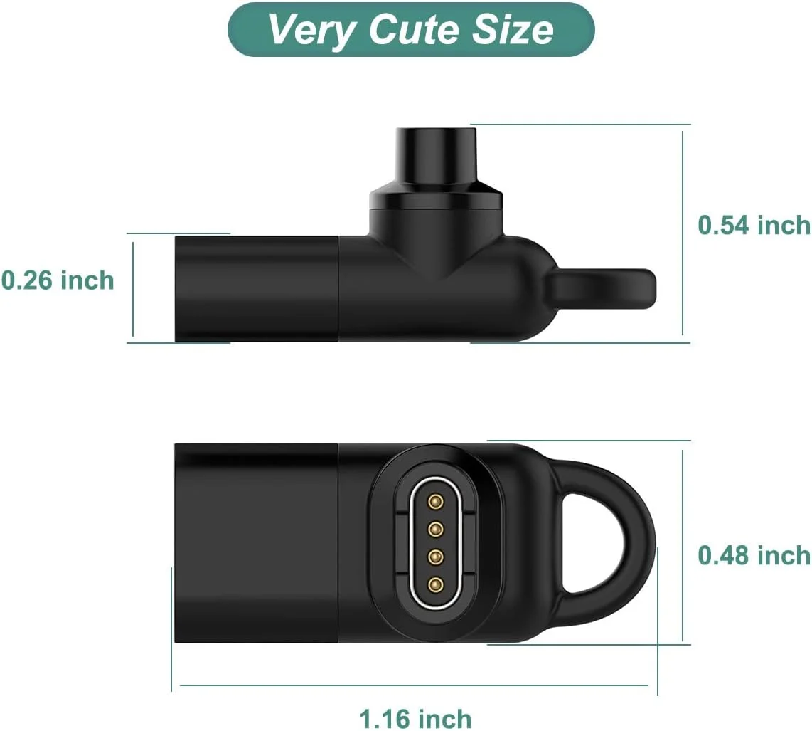 آداپتور شارژر USB C ساعت Kissmart Garmin، مبدل کابل شارژ برای Garmin Fenix 7X 7S 7، Forerunner 45 55 245، Approach S10 S40 S42 S62، Vivoacitve 3 4، Instinct، Venu 2 2S (1) آداپتور شارژر USB C ساعت Kissmart Garmin، مبدل کابل شارژ برای Garmin Fenix 7X 7S 7، Forerunner 45 55 245، Approach S10 S40 S42 S62، Vivoacitve 3 4، Instinct، Venu 2 2S (1)